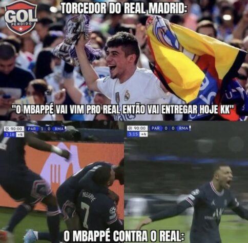 Champions League: os memes de PSG 1 x 0 Real Madrid