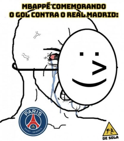 Champions League: os memes de PSG 1 x 0 Real Madrid