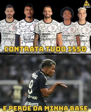 Passa no crédito? Torcedores do Palmeiras zoam freguesia do Santos em memes  após o clássico – LANCE!