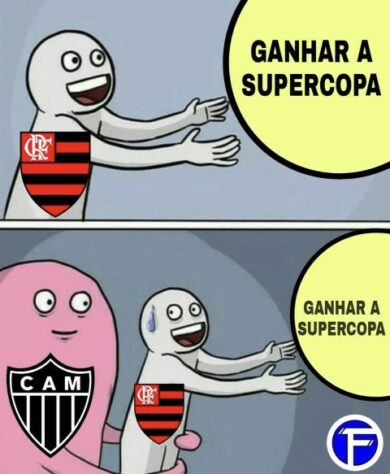 O Atlético-MG foi campeão da Supercopa em cima do Flamengo e a galera não perdoou nos memes!