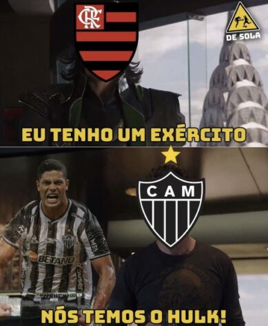 O Atlético-MG foi campeão da Supercopa em cima do Flamengo e a galera não perdoou nos memes!