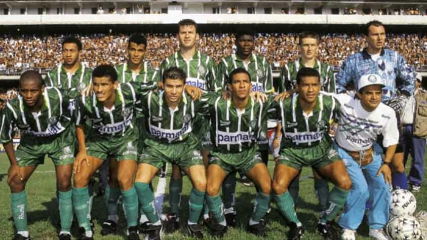 A equipe do Palmeiras no último jogo do Paulistão de 1996 foi: Velloso; Cafu, Sandro Blum, Cléber e Júnior (Elivélton); Amaral (Marquinhos), Galeano, Djalminha e Rivaldo; Müller e Luizão. O técnico era Vanderlei Luxemburgo.