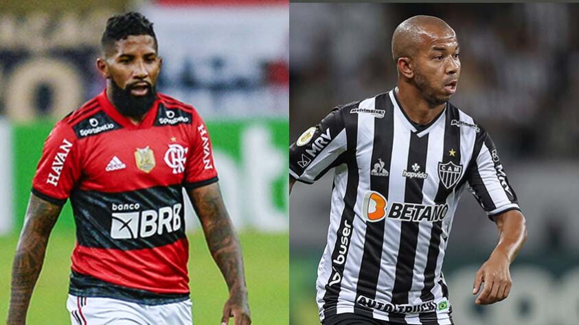 Mariano (Atlético-MG) x Rodinei (Flamengo) 