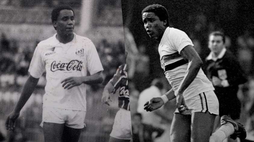 Serginho Chulapa (atacante): Serginho surgiu no São Paulo, onde atuou de 73 a 82 e conquistou três Campeonatos Paulistas e um Campeonato Brasileiro. Em 1983, teve a primeira de suas três passagens pelo Santos. No Peixe, ele ganhou o Paulistão de 84.