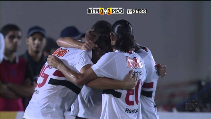  São Paulo 3x0 Treze-PB - 2011