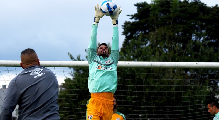 Treino do Fluminense em Bogotá