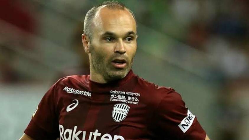 9ª posição - Andrés Iniesta (Vissel Kobe - Japão), espanhol, 38 anos: US$ 30 milhões anuais