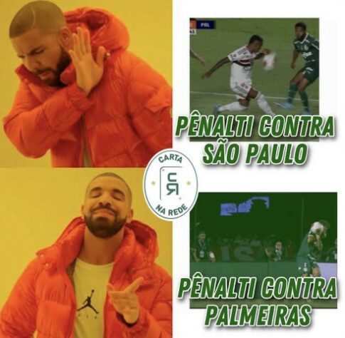 Os melhores memes de São Paulo 3 x 1 Palmeiras pela final do Paulistão.