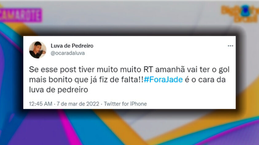 Sensação nas redes sociais, o 'Luva de Pedreiro' declarou seu apoio a Arthur Aguiar.