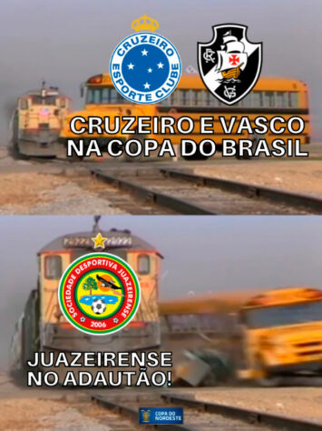 Eliminado da Copa do Brasil pela Juazeirense , Vasco é alvo de memes nas redes sociais.