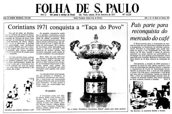 A edição contou com clubes pesados, como Internacional, Atlético-MG e Flamengo, além do campeão Corinthians. Na época, os times eram os que tinham as maiores torcidas em seus estados. A competição também era chamada de "Torneio Emílio Garrastazu Médici", nome do presidente do Brasil no auge da ditadura militar.