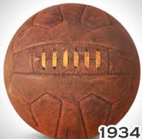 Nome da bola: Federale 102. Edição: Copa de 1934