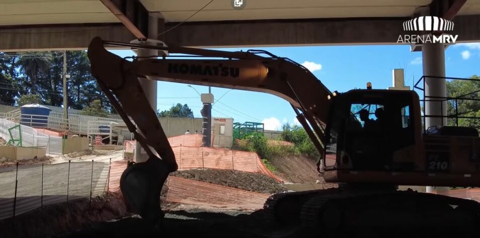 GALERIA: Veja como estão as obras do novo estádio do Atlético Mineiro