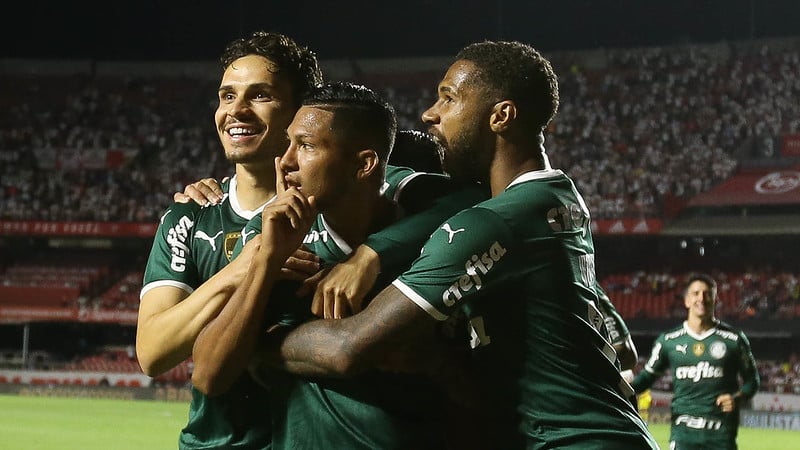 O Palmeiras está no pote 1 e ocupa a 2ª colocação no ranking da CBF.