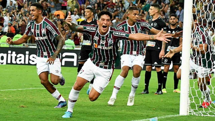 Fluminense 2x1 Botafogo - semifinal - 27/03/2022 - Estádio do Maracanã - Gol do Fluminense: Germán Cano.