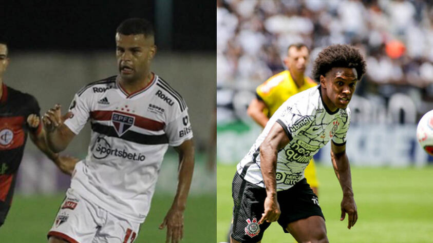Alisson (São Paulo) x Willian (Corinthians)