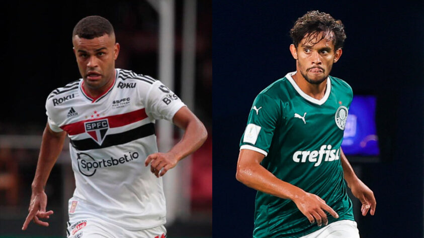 Alisson (São Paulo) x Gustavo Scarpa (Palmeiras)