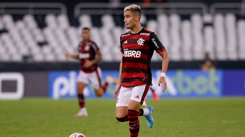 O camisa 18 chegou no Ninho do Urubu na última temporada, mas, como o Vasco está na Série B do Brasileirão, este será o primeiro Clássico dos Milhões de Andreas Pereira.