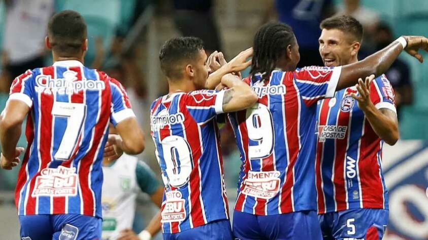 BAHIA: Danilo Fernandes, André Dhominique, Ignácio, Luiz Otávio, Gabriel Xavier, Matheus Bahia; Daniel, Mugni, Patrick; Rodallega (Matheus Davó) e Raí Nascimento (Copete - reforço).