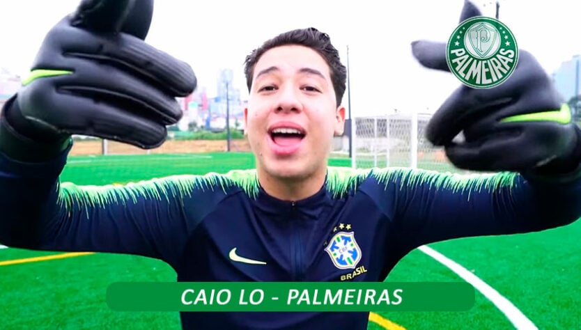 Caio Lo, do canal "Banheiristas", é torcedor do Palmeiras.