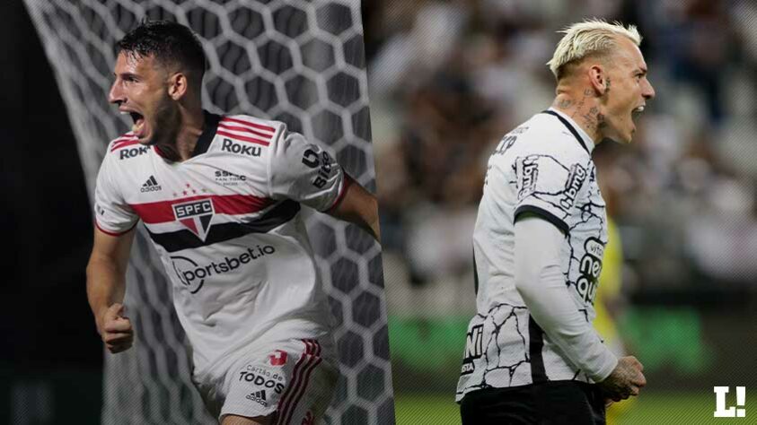 Calleri (São Paulo) x Roger Guedes (Corinthians)