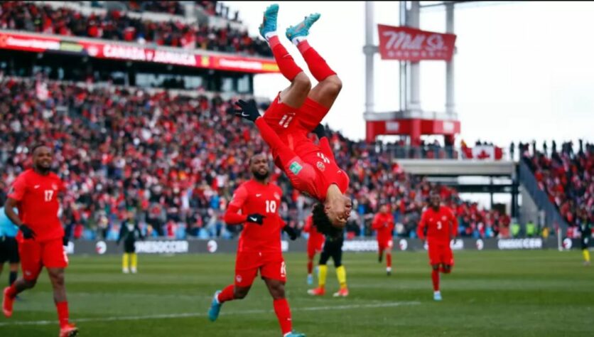 Canadá: chance de oitavas: 19% / chance de quartas: 5,8% / chance de semifinal: 2,3% / chance de final: 0,6% / chance de ser campeão (se finalista): 39,2%