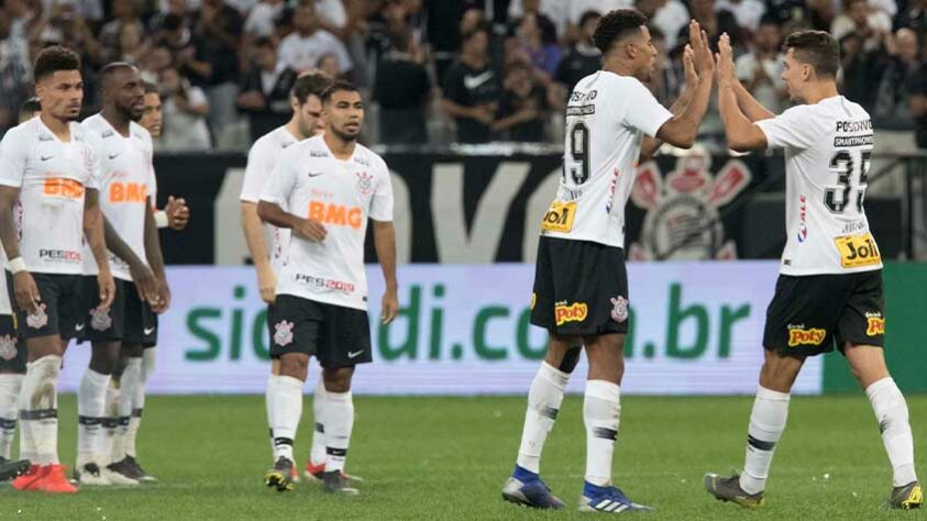 Corinthians 1 (4) x (3) 1 Ferroviária - quartas de final do Paulistão de 2019 (jogo de volta) - 27 de março de 2019 (Timão classificado nos pênaltis após também ter empatado em 1 a 1 na ida)