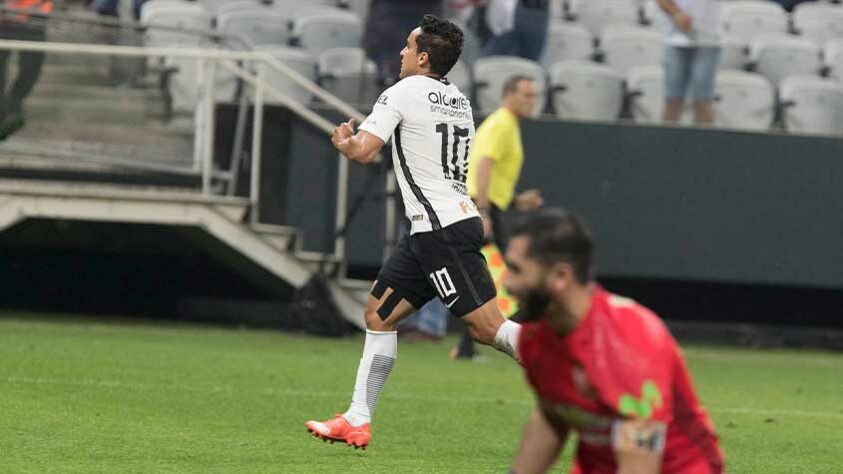 Corinthians 2 x 0 Universidad de Chile - primeira fase da Copa Sul-Americana de 2017 (jogo de ida) - 5 de abril de 2017 (Timão classificado vencendo por 2 a 1 na volta e fazendo 4 a 1 no agregado)