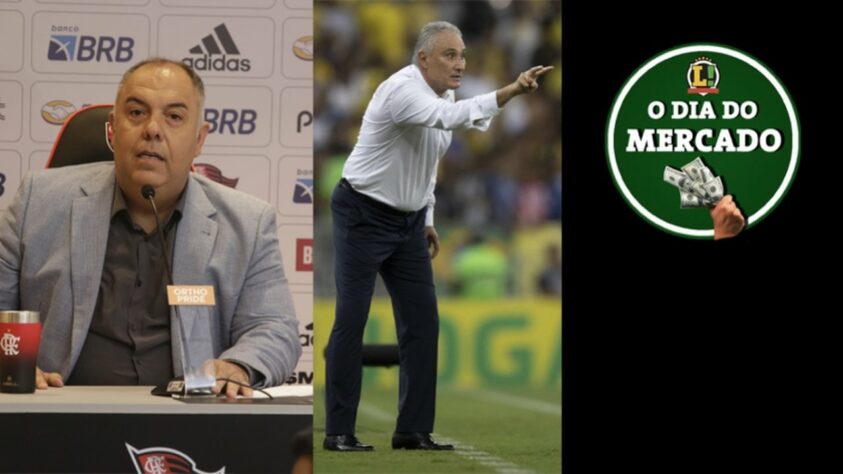 O técnico Tite entrou no radar de um gigante da Premier League para assumir após a Copa do Mundo. Marcos Braz fala que o Flamengo precisa de novos reforços para a Libertadores. Botafogo e Luís Oyama assinam contrato para fechar negócio. Tudo isso e muito mais no Dia do Mercado de sexta-feira.