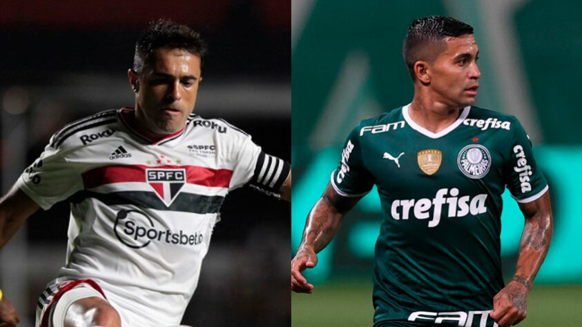 Eder (São Paulo) x Dudu (Palmeiras)