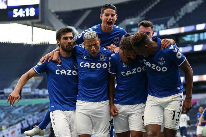18° lugar - Everton: 218,1 milhões de euros (R$ 1,17 bilhão)