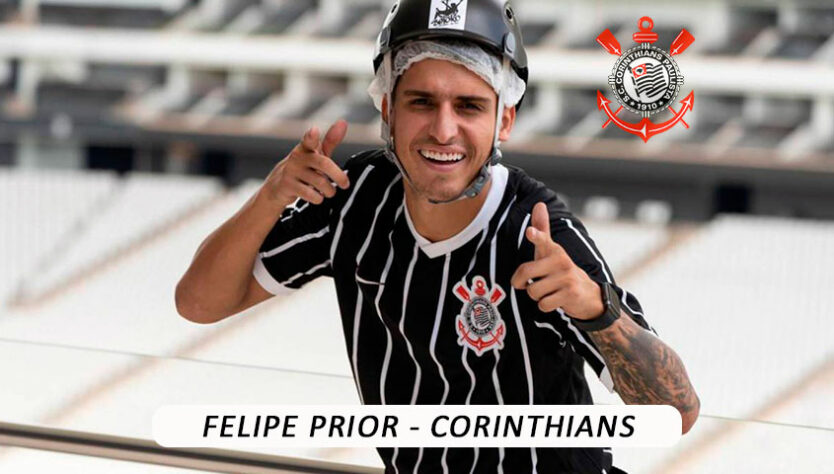 Ex-BBB, empresário e atual criador de conteúdos para redes sociais, Felipe Prior é torcedor do Corinthians. 