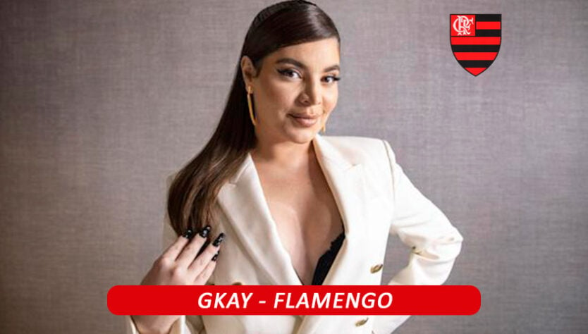 Gessica Kayane, ou simplesmente Gkay, é humorista, influenciadora e organizadora da famosa "Farofa da Gkay". Ela é torcedora do Flamengo.