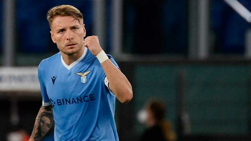 6° lugar - Ciro Immobile (italiano - 32 anos - Lazio): 32 gols em 39 jogos nesta temporada.