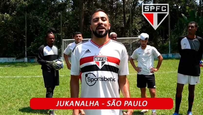 O youtuber e influenciador Jukanalha é torcedor do São Paulo.