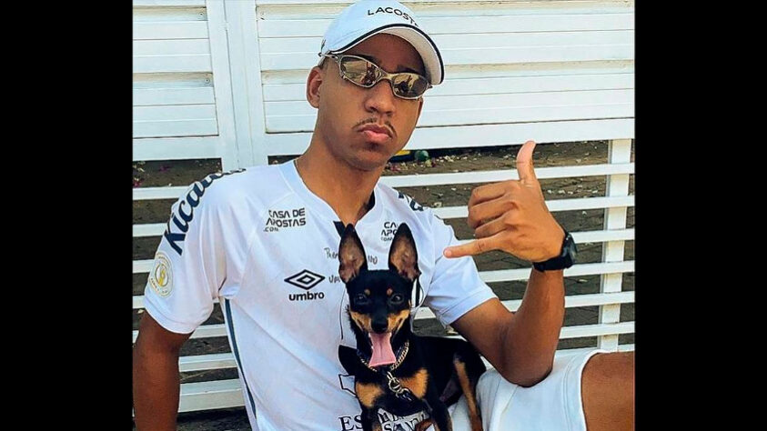 Kyan é torcedor do Santos Futebol Clube