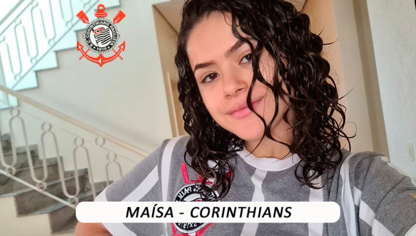 Maisa Silva passou de fenômeno da TV a sucesso nas redes sociais. A jovem é torcedora do Corinthians.