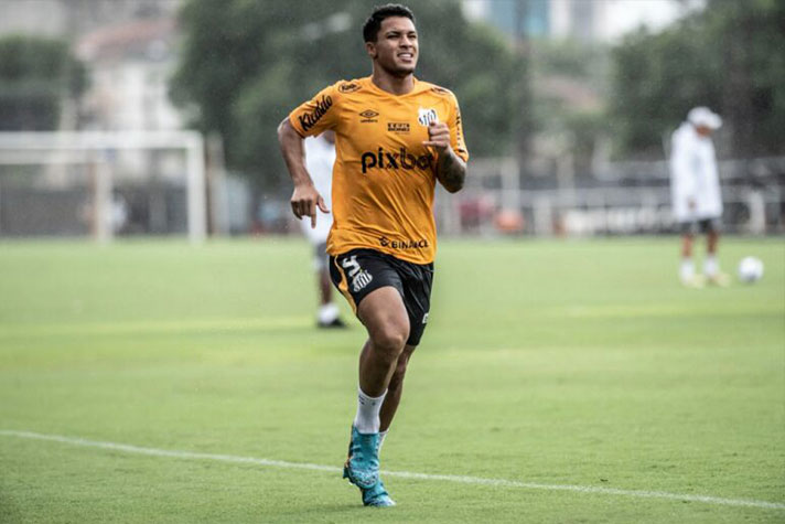 14° - Marcos Leonardo (18 anos) - Atacante - Time: Santos - Valor de mercado: 7 milhões de euros (R$ 35 milhões) - Após uma negociação arrastada, renovou contrato com o Santos e é a grande esperança técnica do time no ataque.
