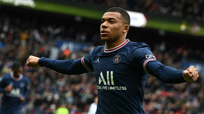 6º: Kylian Mbappé (Paris Saint-Germain) - 20 gols / 40 pontos