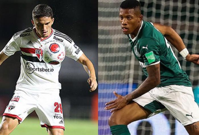 Pablo Maia (São Paulo) x Danilo (Palmeiras)