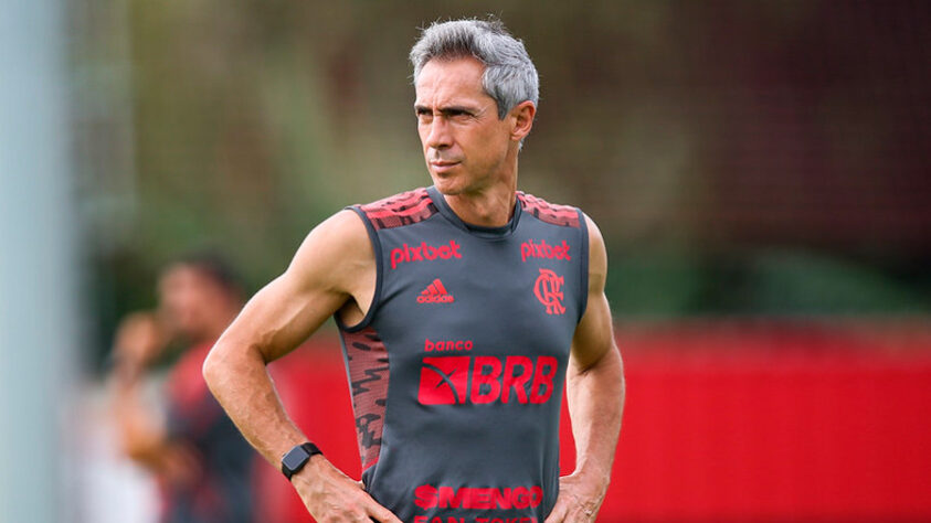 Paulo Sousa (português - Flamengo): no comando da equipe desde dezembro de 2021