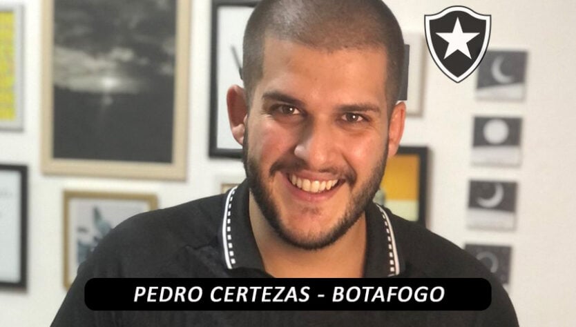 Pedro Certezas, que faz sucesso no canal "De Sola", é torcedor do Botafogo.