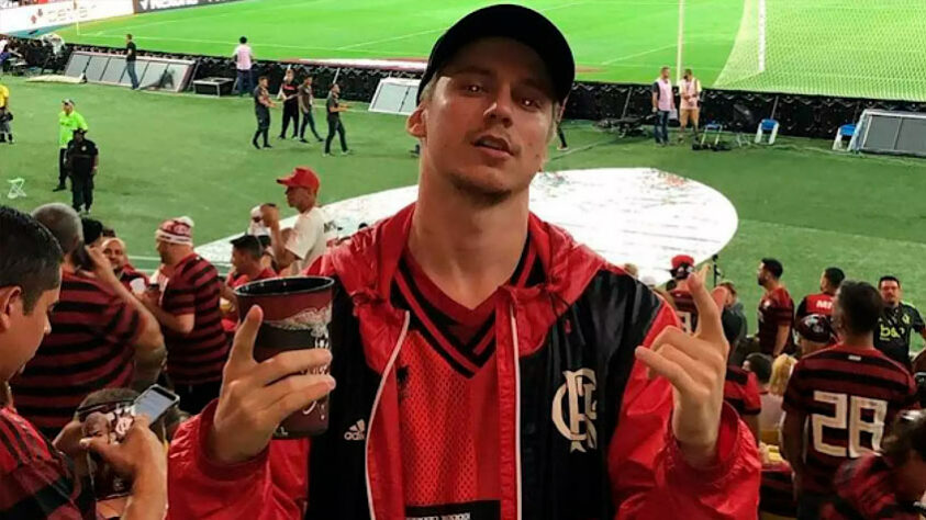 O rapper PK faz parte da torcida do Flamengo