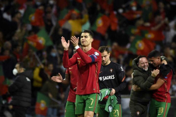 Portugal: chance de oitavas: 83,4% / chance de quartas: 47,7% / chance de semifinal: 21,2% / chance de final: 9,8% / chance de ser campeão (se finalista): 45,7%