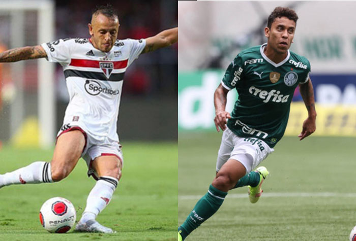 Rafinha (São Paulo) x Marcos Rocha (Palmeiras)