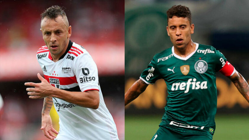 Rafinha (São Paulo) x Marcos Rocha (Palmeiras)