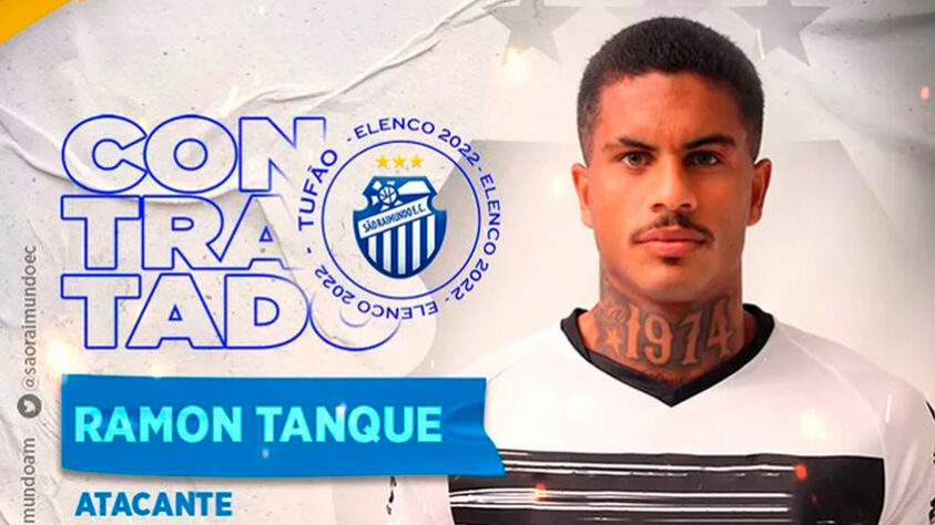 Ramon Tanque, jogador do São Raimundo | 5 gols
