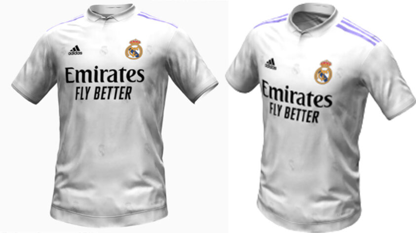 O Real Madrid teve a camisa 1 vazada da próxima temporada