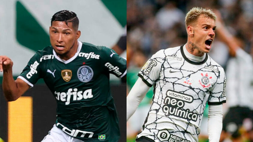 Rony (Palmeiras) x Roger Guedes (Corinthians)