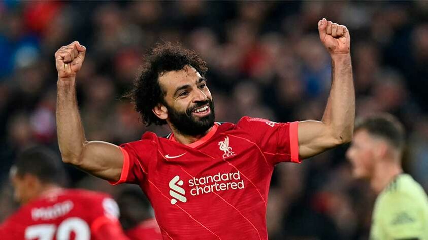 6º: Mohamed Salah (Liverpool) - 20 gols / 40 pontos
